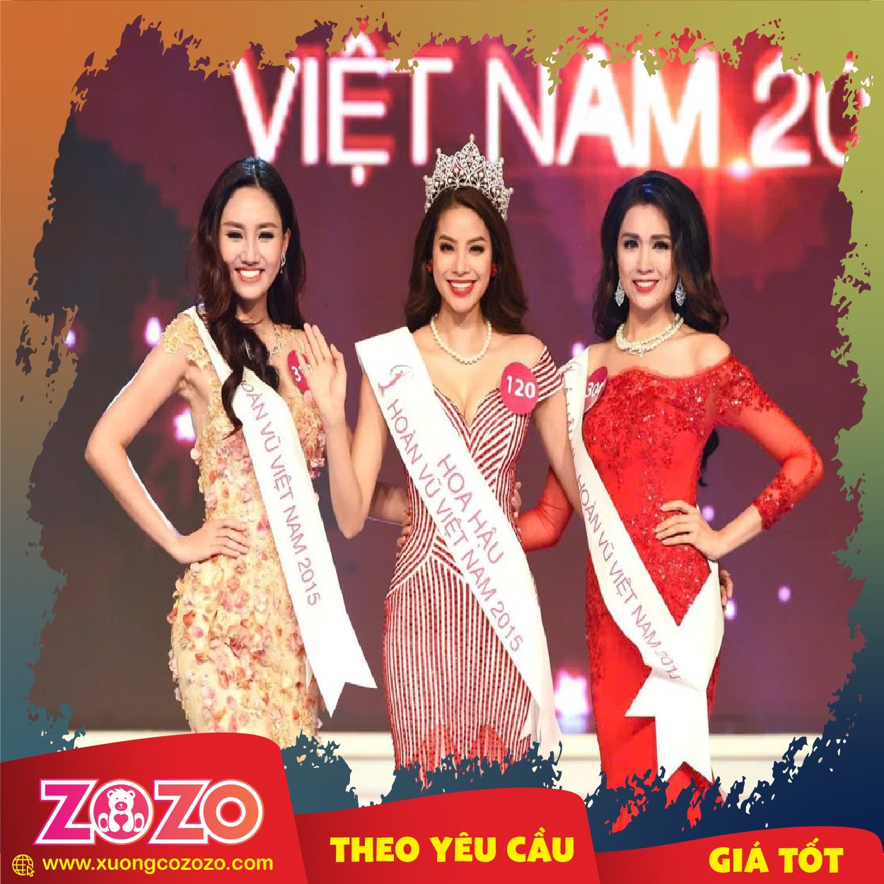 Sash Hoa Hậu In Theo Yêu Cầu