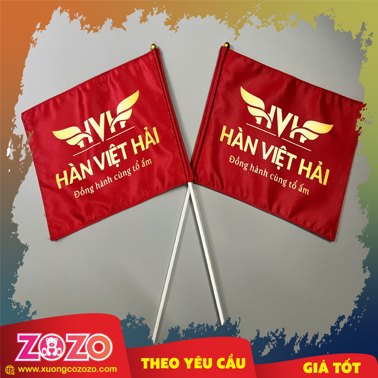 Cờ cầm tay bán sỉ