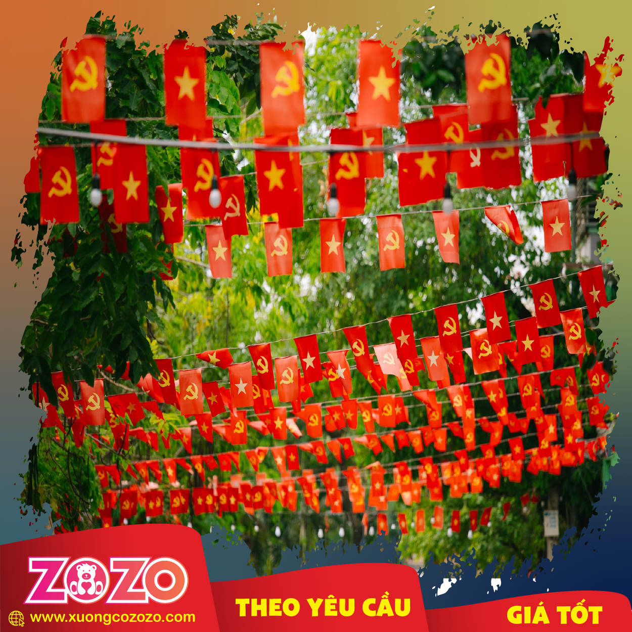 Cờ dây -01 Co day 01