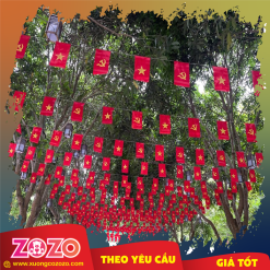 Cờ dây tổ quốc và búa liềm