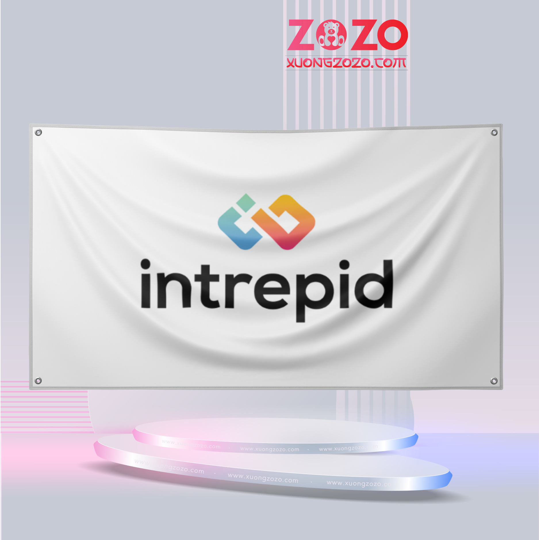 Cờ in logo doanh nghiệp theo yêu cầu