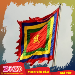 Cờ ngũ sắc may in theo yêu cầu