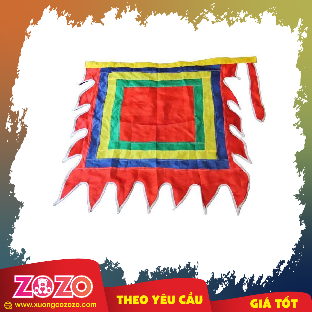 Cờ lễ hội Việt Nam -02 Co le hoi Viet Nam 02