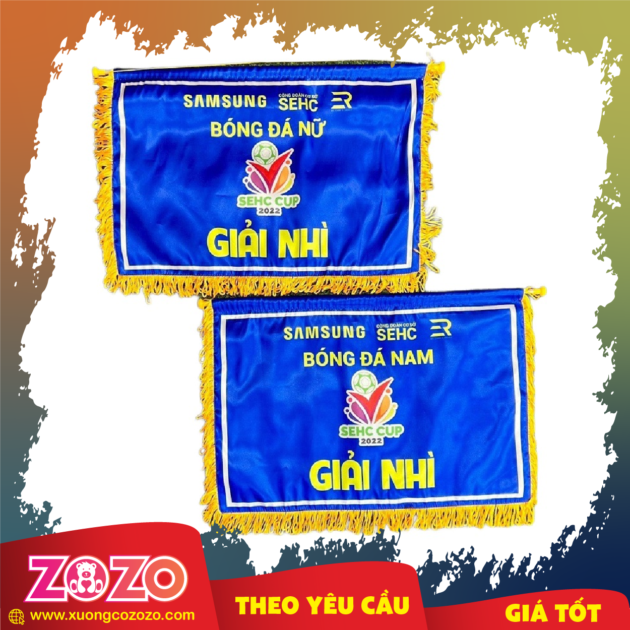 Cờ lưu niệm giải đấu