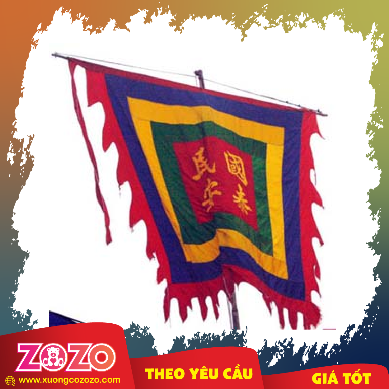 Cờ ngũ sắc -07 Co ngu sac 07