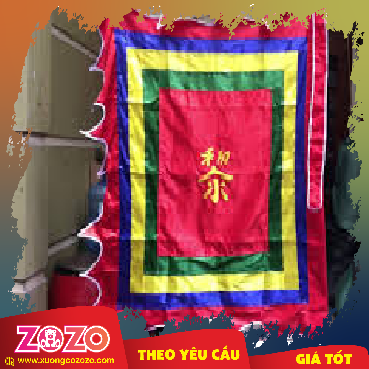 Cờ ngũ sắc -08 Co ngu sac 08