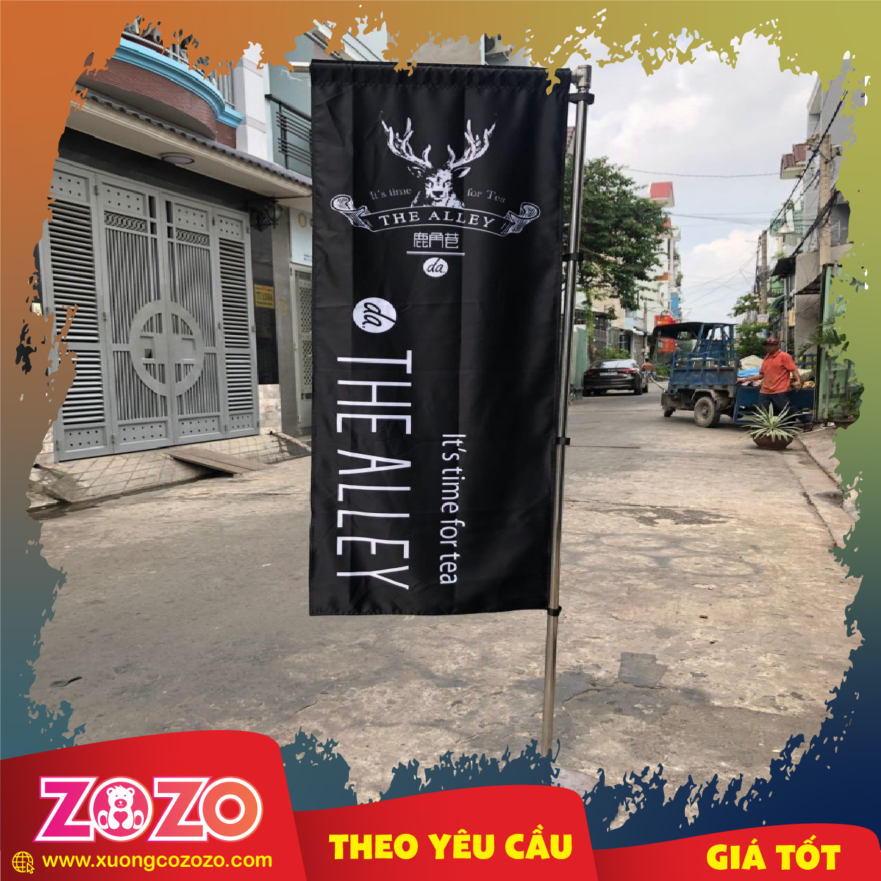 Đặt may cờ phướn