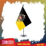 Cờ để bàn công ty + cờ tổ quốc 10 co de ban 08