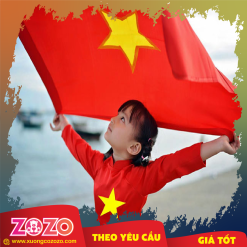 Cờ tổ quốc may theo yêu cầu