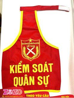 băng đeo tay kiểm soát quân sự
