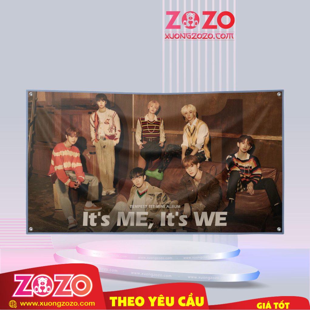 In Cờ Theo Thiết Kế Riêng – Cá Nhân Hóa Thương Hiệu 17 in co idol theo yeu cau thiet ke rieng in sac net gia cong tai xuong zozo 1